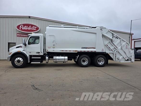 Peterbilt 548 폐기물 수거 트럭