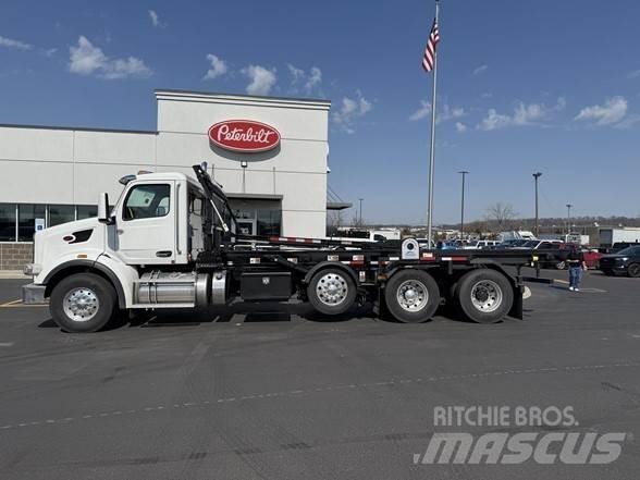 Peterbilt 567 폐기물 수거 트럭