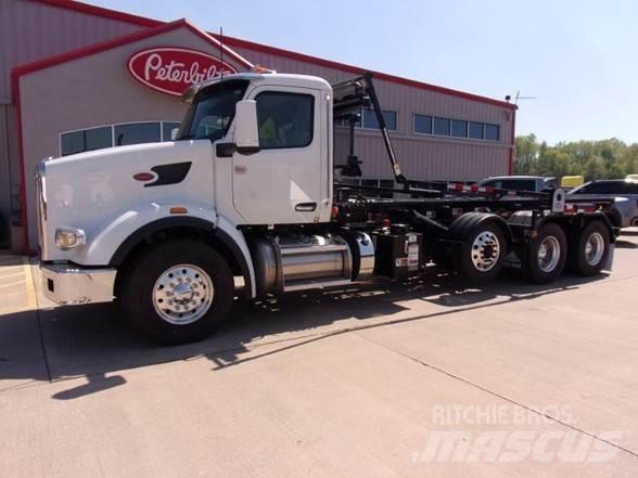 Peterbilt 567 폐기물 수거 트럭
