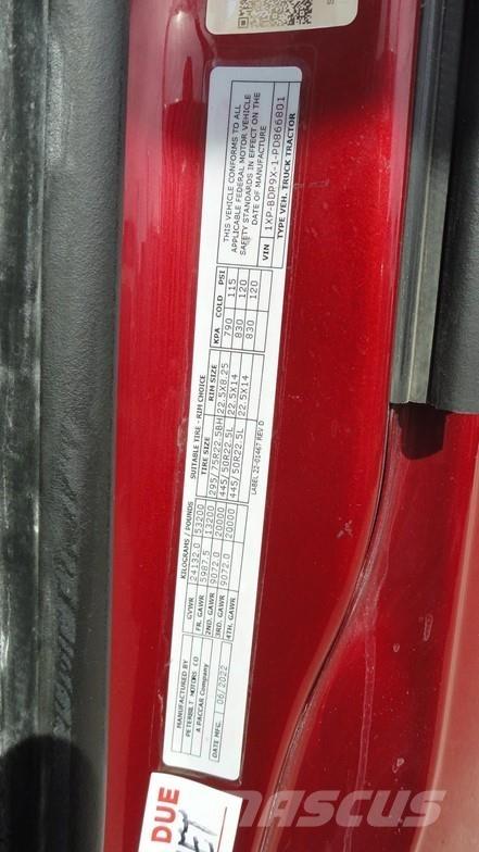 Peterbilt 579 트랙터 유닛