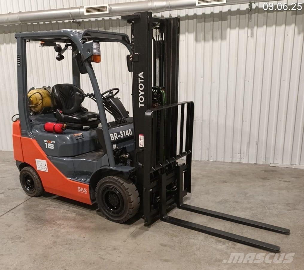 Toyota 02-8FGF18 LPG 지게차