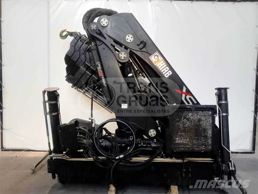 Hiab 288 E-6 HIPRO 로더 크레인