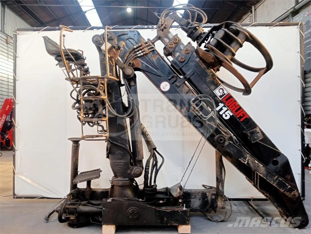 Loglift F115 ZT 93A 크레인 및 로더