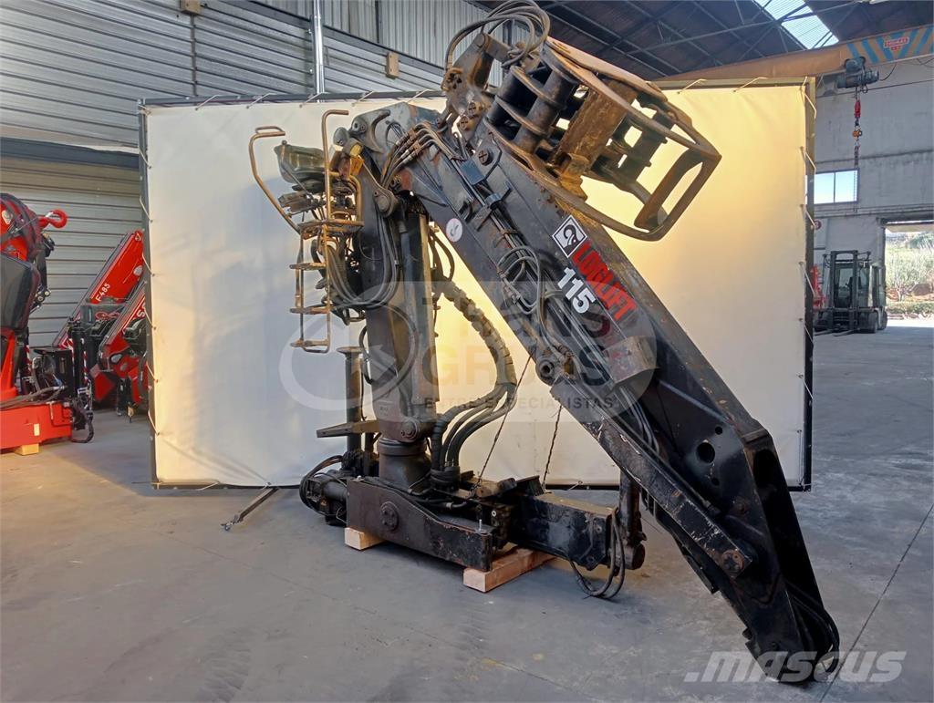 Loglift F115 ZT 93A 크레인 및 로더