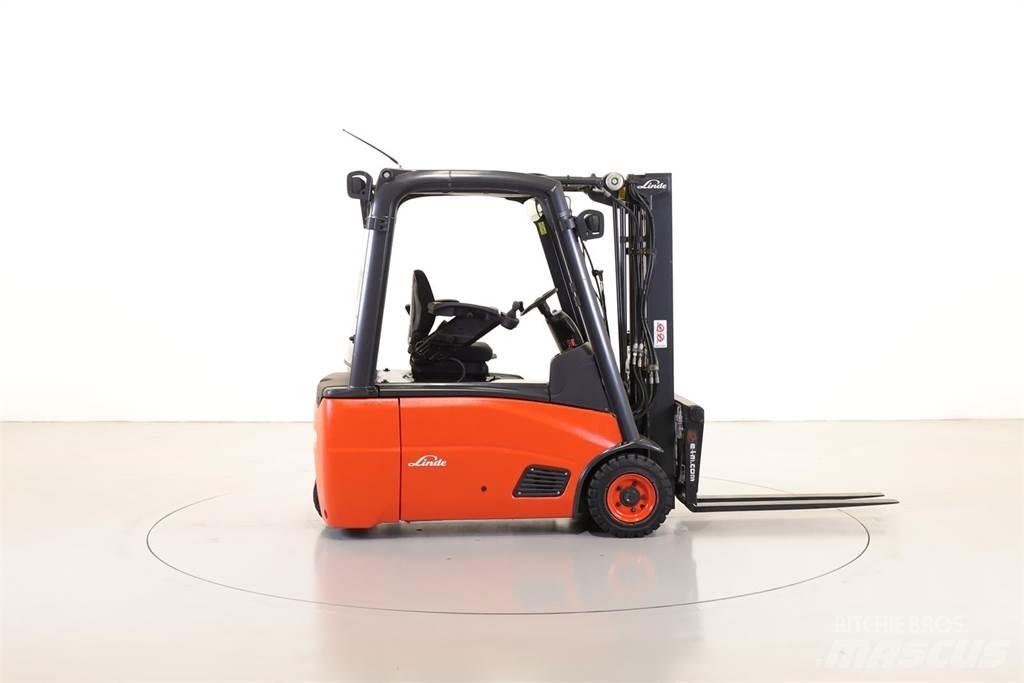 Linde E16L-01 전동 지게차