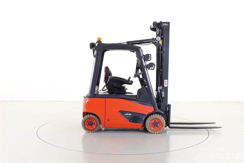 Linde E16P-02 전동 지게차