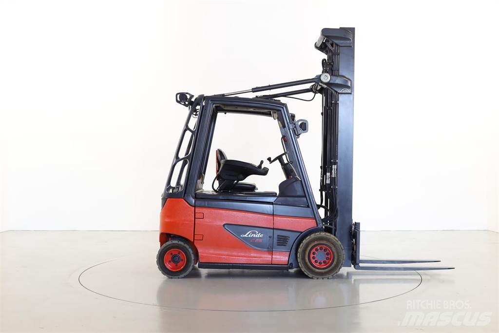 Linde E25-01 387 전동 지게차