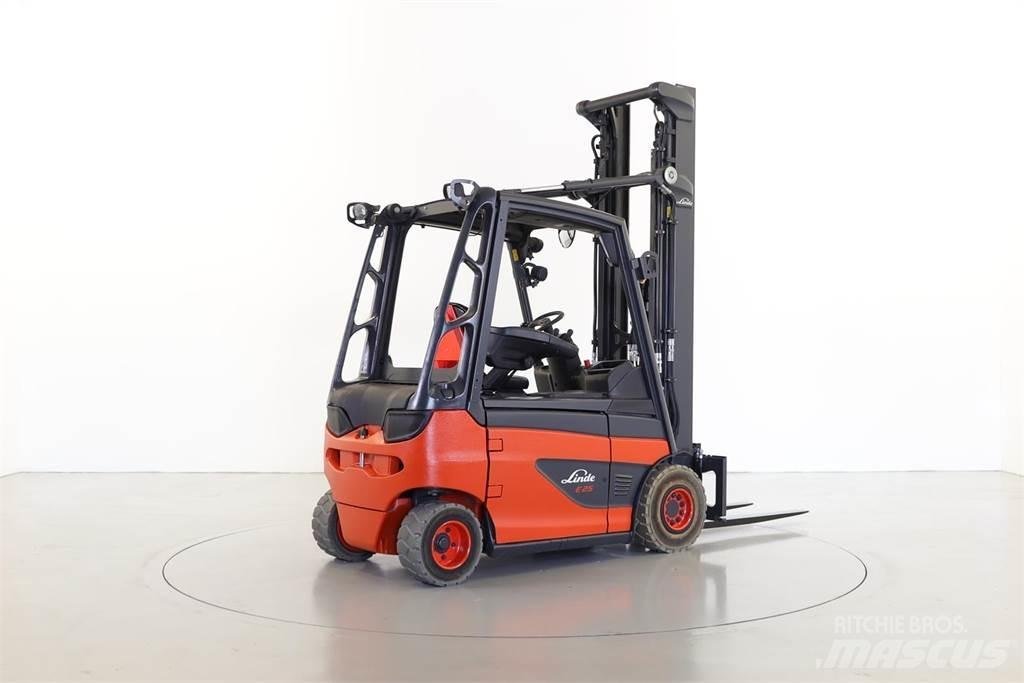 Linde E25-01 387 전동 지게차