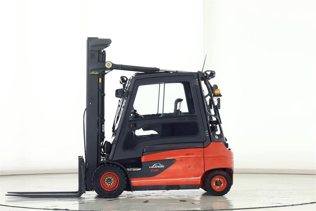 Linde E35L-01 전동 지게차