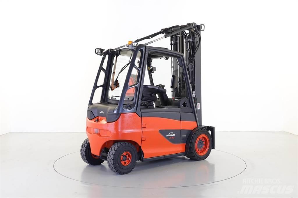 Linde E40-600 전동 지게차