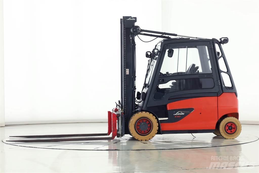 Linde E50HL-01 전동 지게차