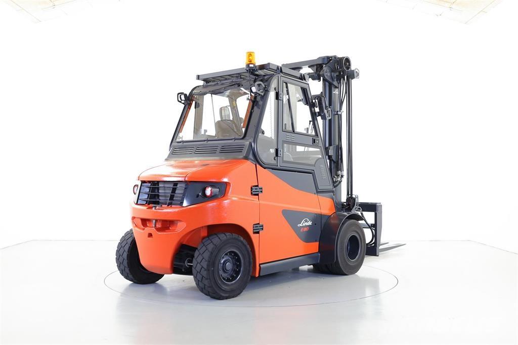 Linde E80/1279 전동 지게차