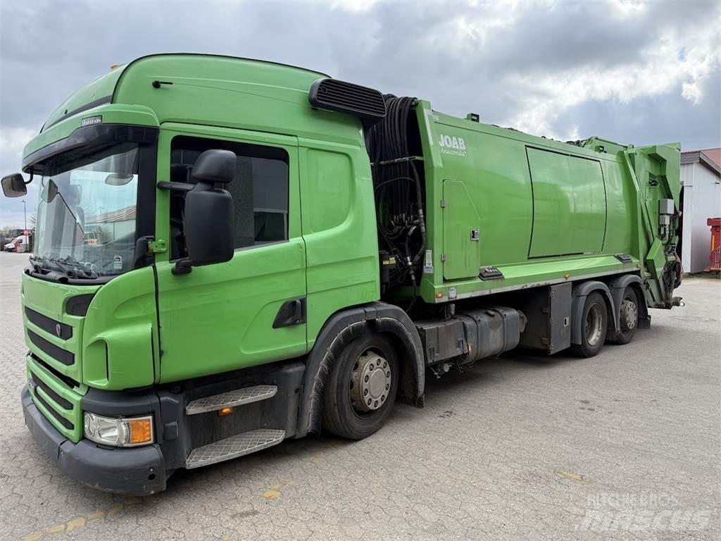 Scania P250 2 kammer 폐기물 수거 트럭