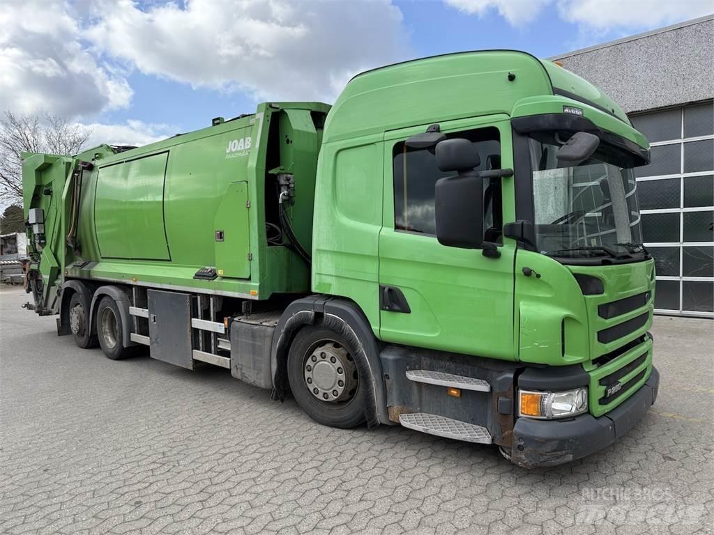 Scania P250 2 kammer 폐기물 수거 트럭