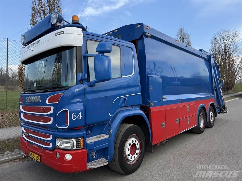Scania P410 폐기물 수거 트럭