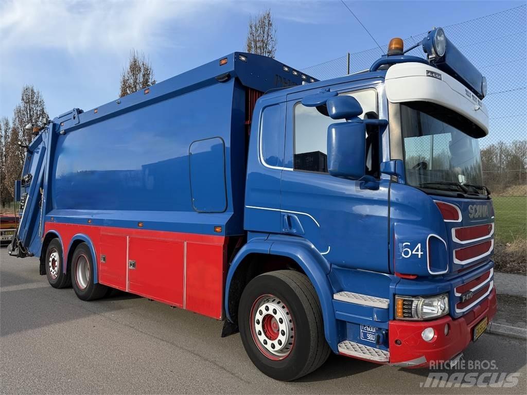 Scania P410 폐기물 수거 트럭