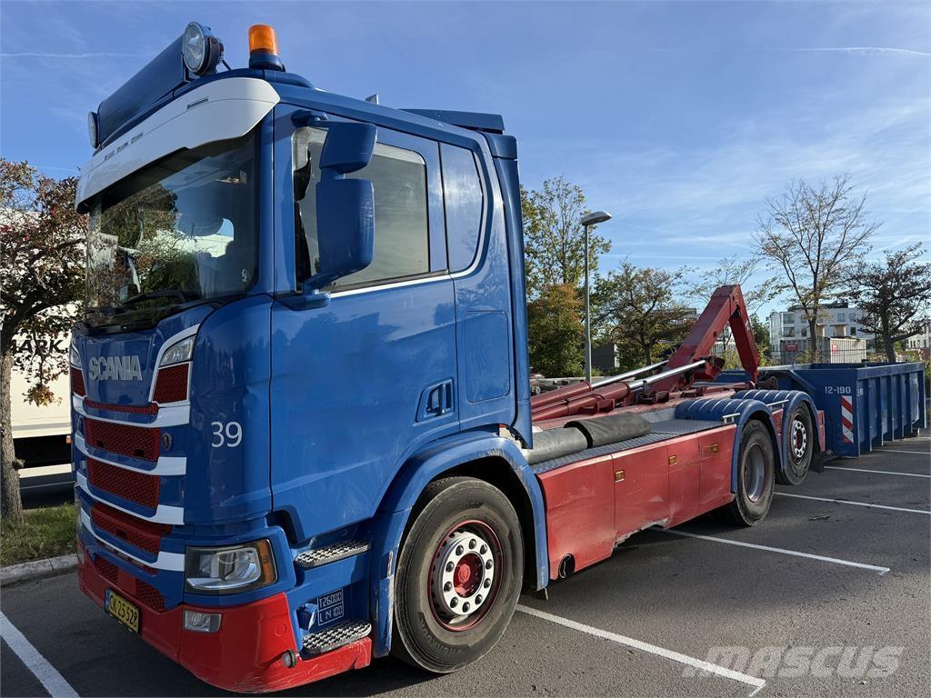 Scania R500 케이블 리프트 탈착식 트럭