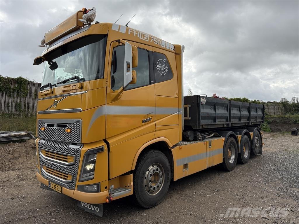 Volvo FH16 750hk 케이블 리프트 탈착식 트럭
