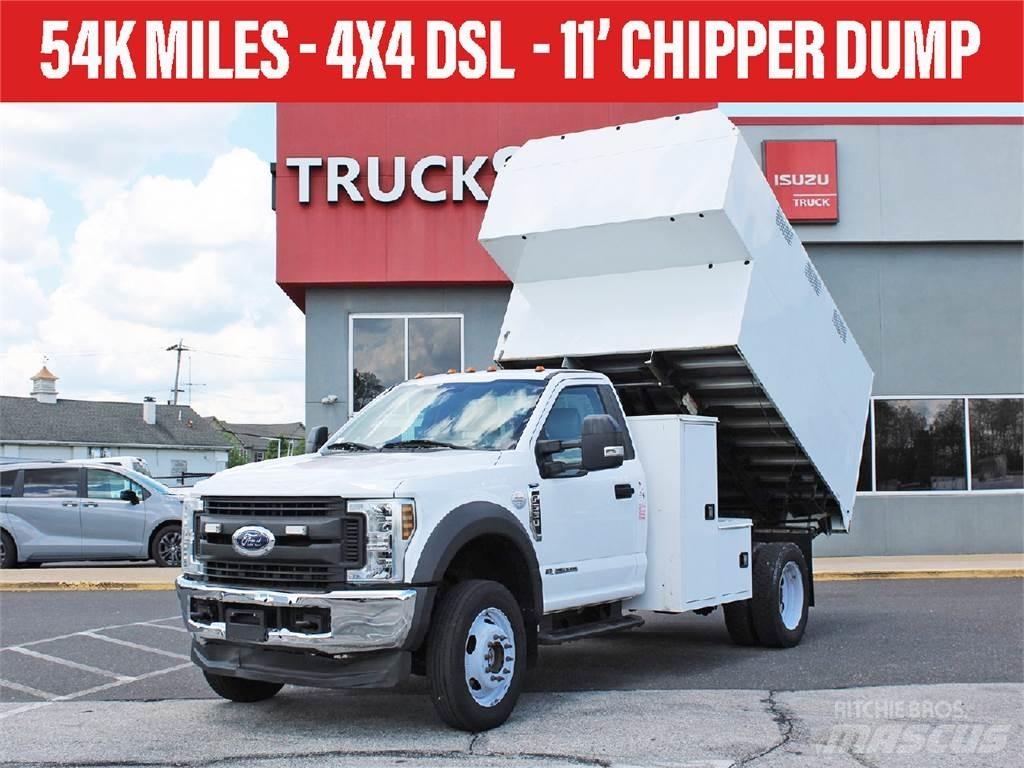 Ford F550 우드칩 트럭