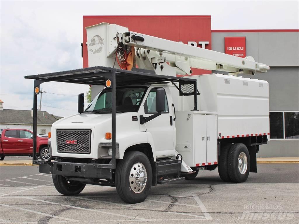 GMC 7500 우드칩 트럭