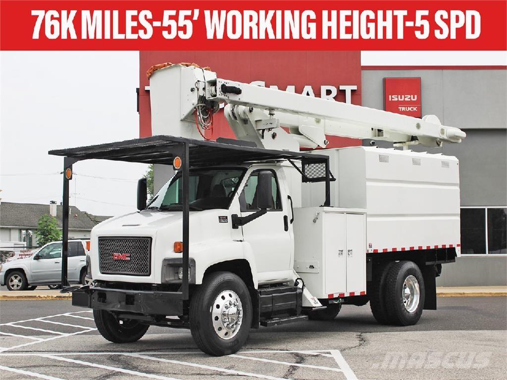 GMC 7500 우드칩 트럭