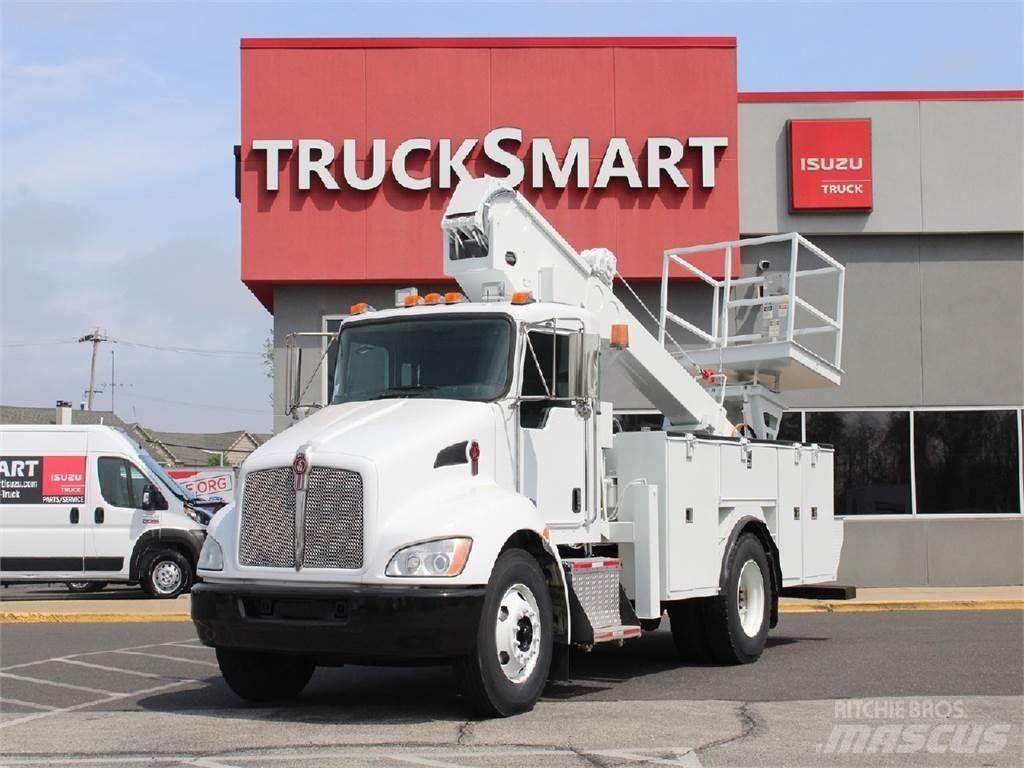 Kenworth T370 트럭 탑재 고소작업대