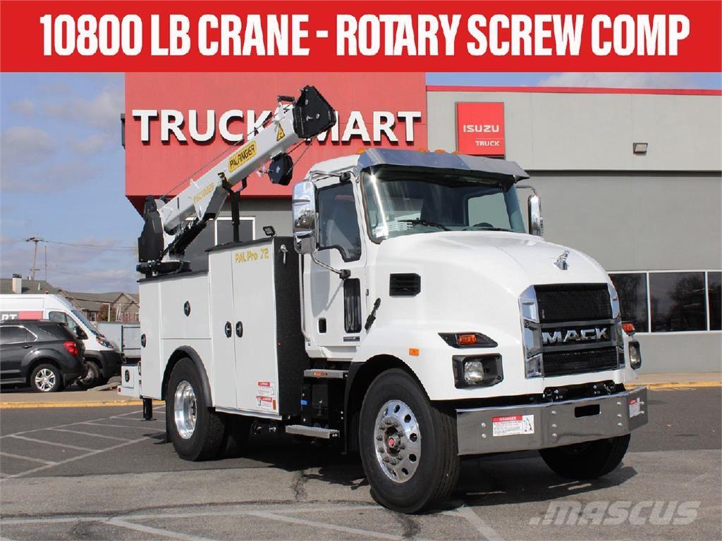 Mack MD6 크레인 트럭