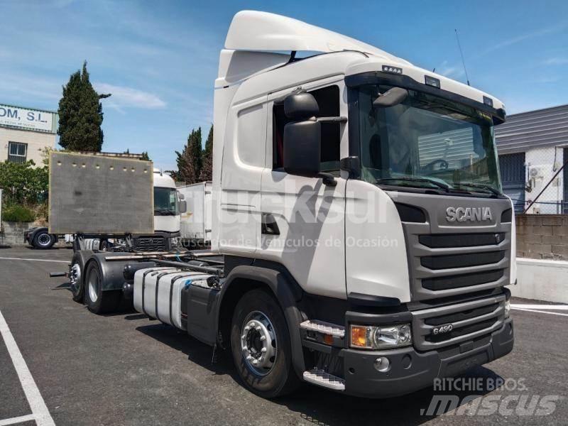 Scania G490 새시 운전실 트럭