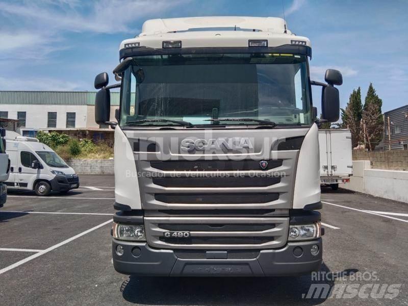 Scania G490 새시 운전실 트럭