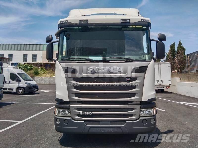 Scania G490 새시 운전실 트럭