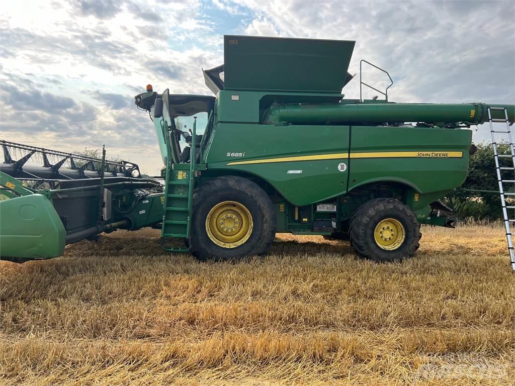 John Deere S685I 콤바인 수확기