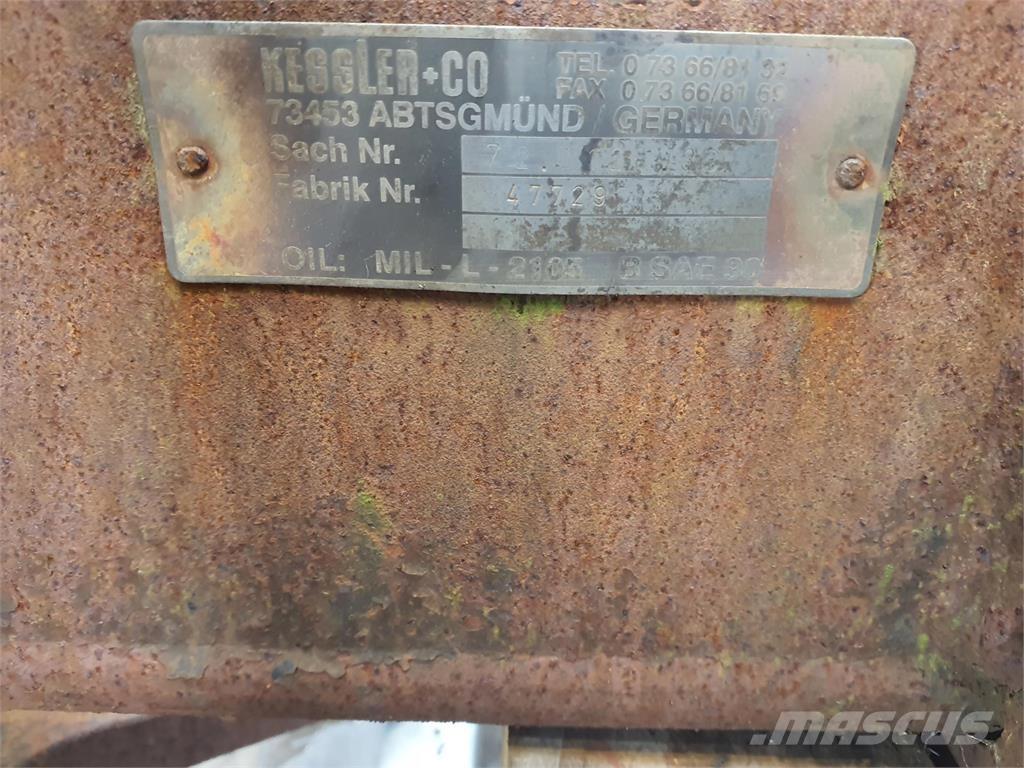 Faun ATF 60-4 axle 2 차축