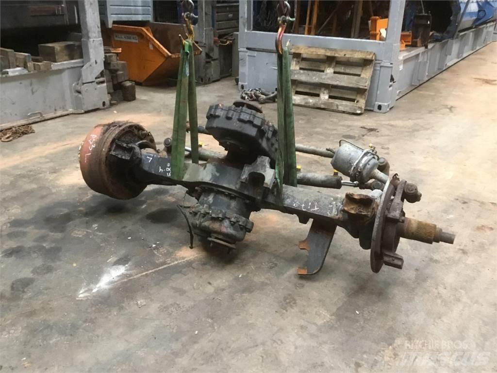 Faun ATF 60-4 axle 3 차축