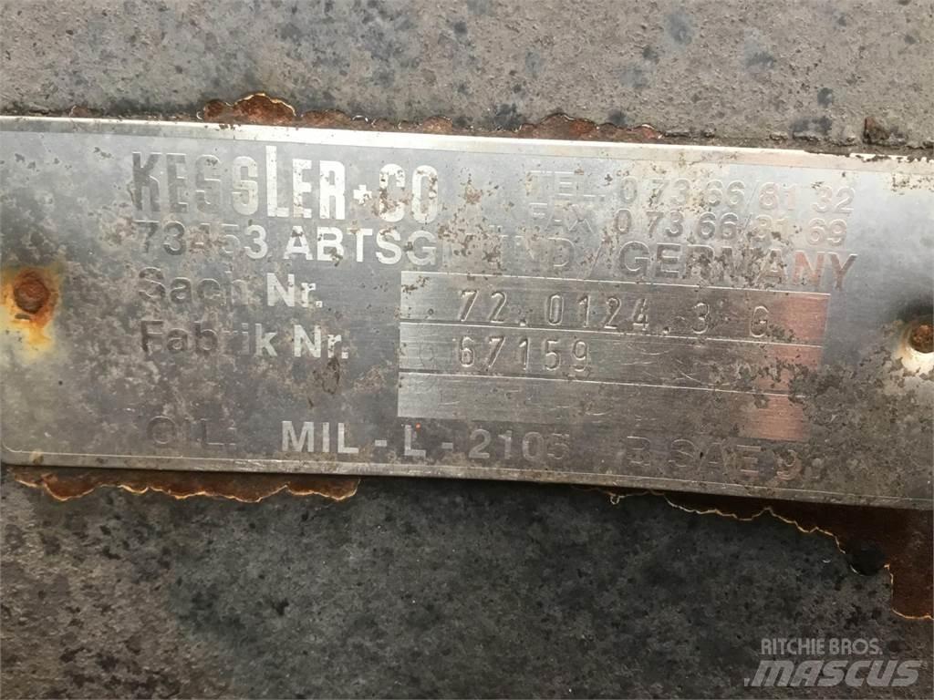 Faun ATF 60-4 axle 3 차축