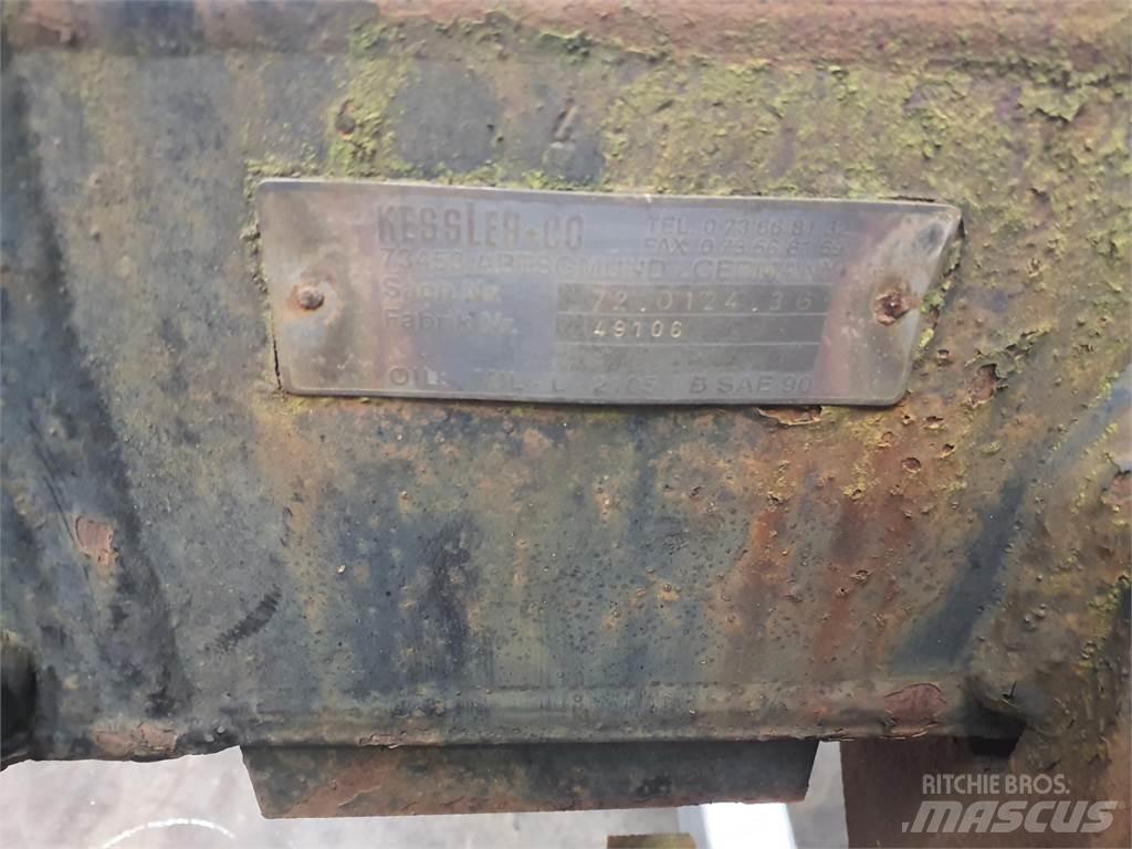 Faun ATF 60-4 axle 3 차축