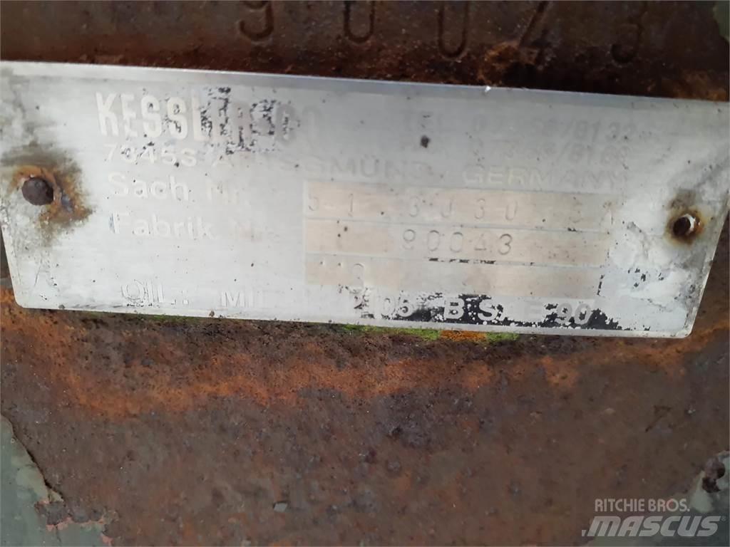 Faun RTF 25 axle 2 차축