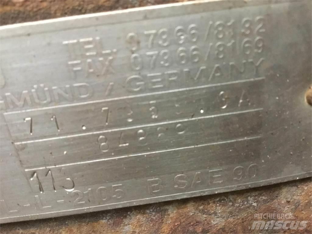 Faun RTF 45 axle 2 차축