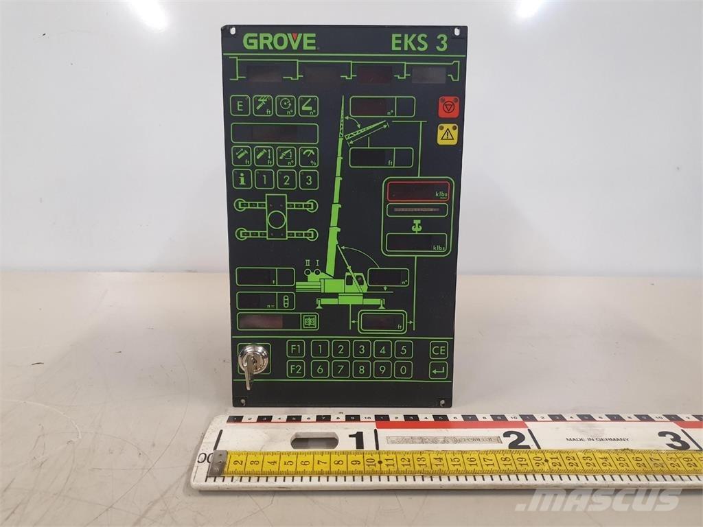 Grove EKS 3 LMB 크레인 부품 및 장비