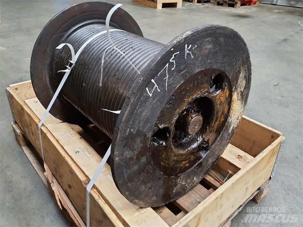 Krupp KMK 4070 winch 크레인 부품 및 장비