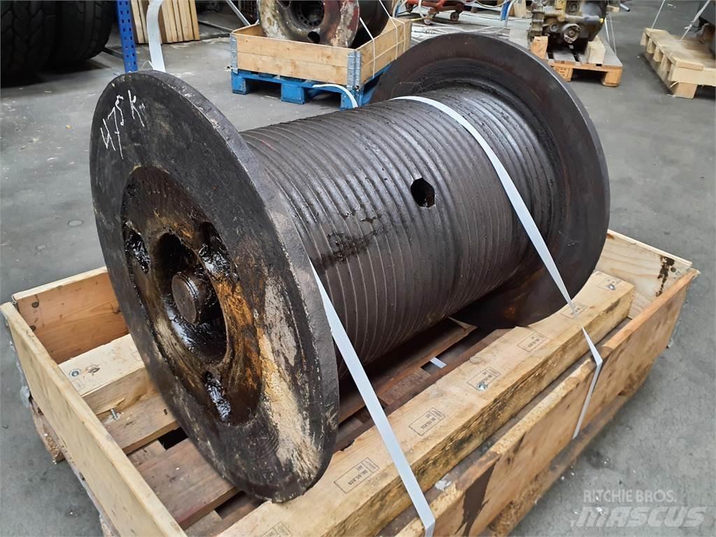 Krupp KMK 4070 winch 크레인 부품 및 장비