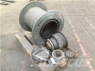 Krupp KMK 4070 winch 크레인 부품 및 장비