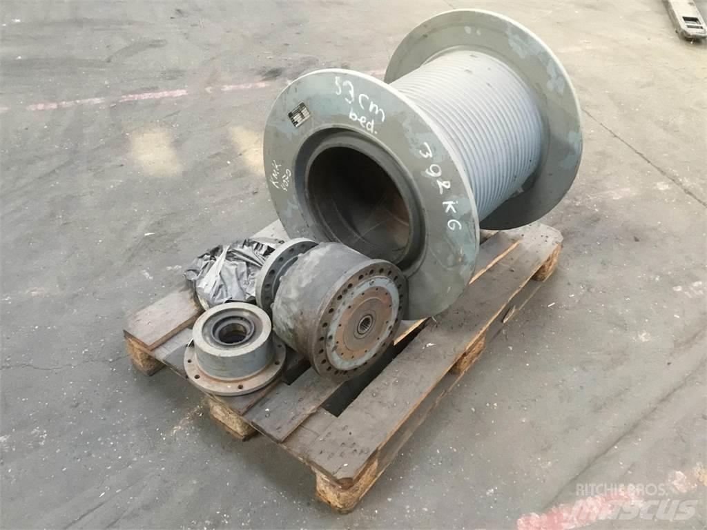 Krupp KMK 4070 winch 크레인 부품 및 장비