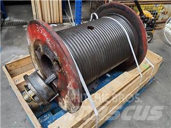 Krupp KMK 4070 winch 크레인 부품 및 장비