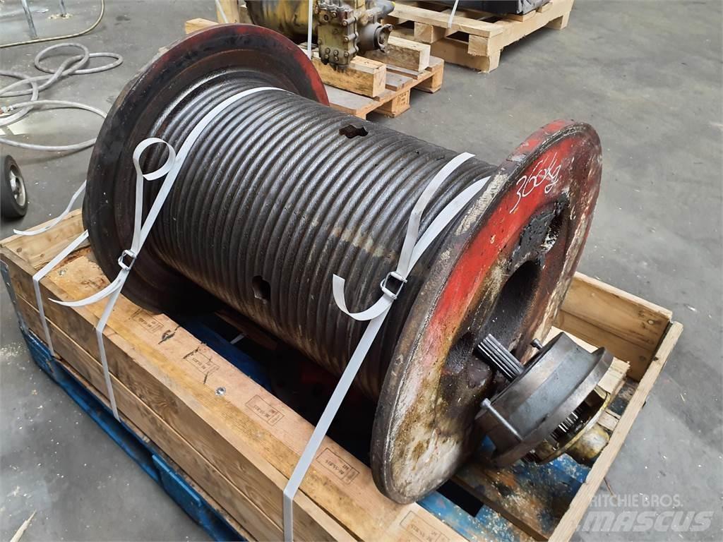 Krupp KMK 4070 winch 크레인 부품 및 장비