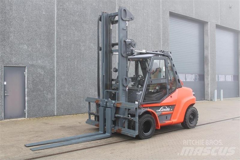 Linde H80 디젤 지게차