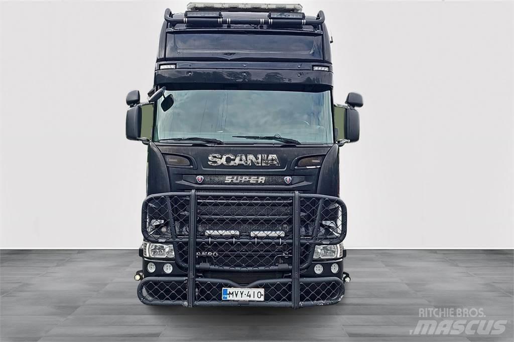 Scania R580 탑차 트럭