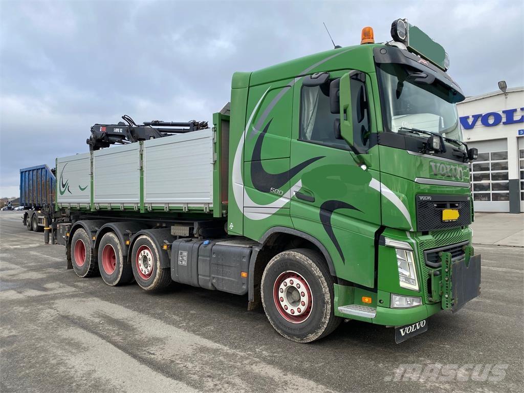 Volvo FH 8x4 크레인 트럭
