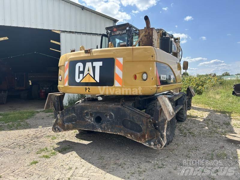 CAT M322D VAH  휠 굴삭기