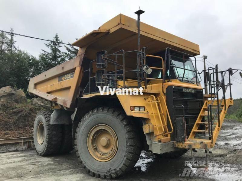 Komatsu HD605-7 초대형 덤프 트럭