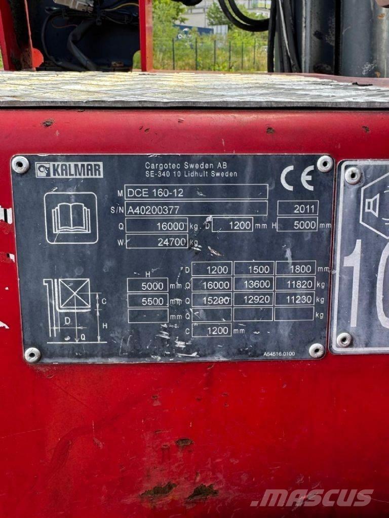 Kalmar DCE 160-12 디젤 지게차